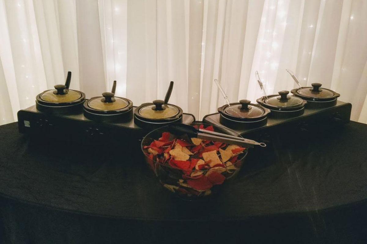 Coozie’s event catering selection